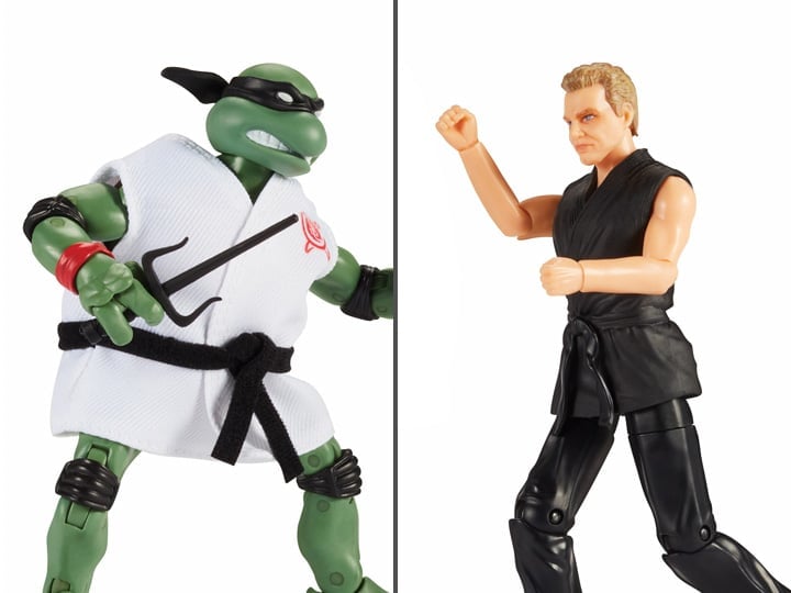 Teenage Mutant Ninja Turtles x Cobra Kai Raphael vs. John Kreese Two-Pack Gallery Image 1