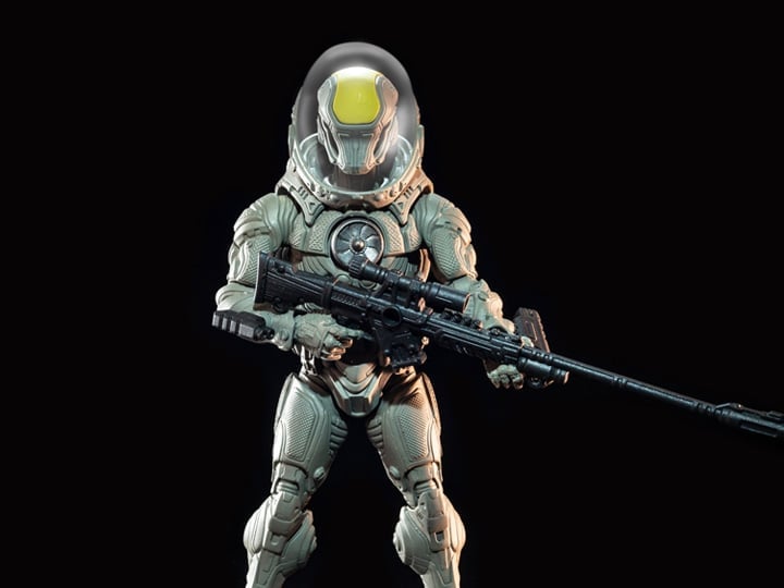 Cosmic Legions Hvalkatar: Book One T.U.5.C.C. Sentry Action Figure Gallery Image 1