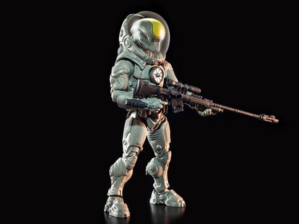 Cosmic Legions Hvalkatar: Book One T.U.5.C.C. Sentry Action Figure Gallery Image 5