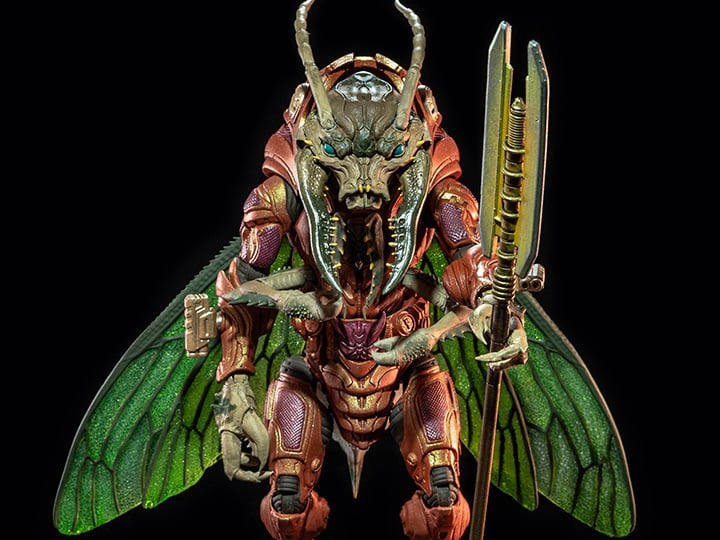 Cosmic Legions Hvalkatar: Book One Sphexxian Block Commander Deluxe Action Figure Gallery Image 1