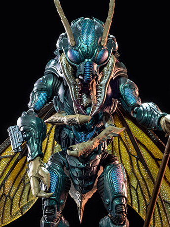 Cosmic Legions Hvalkatar: Book One Sphexxian Prison Guard Deluxe Action Figure Gallery Image 2