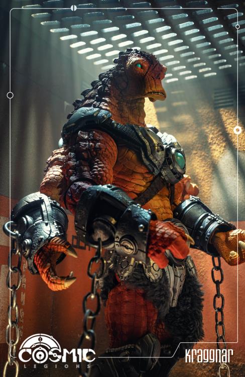 Cosmic Legions Hvalkatar: Book One Kraggnar Action Figure Gallery Image 10