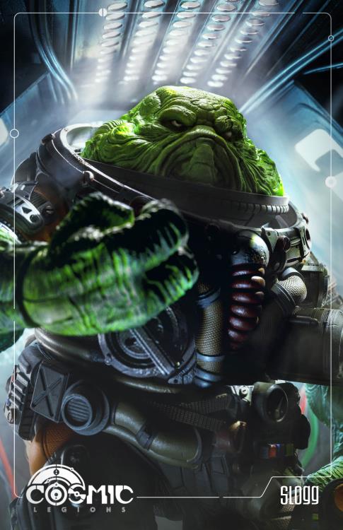Cosmic Legions Hvalkatar: Book One Slogg Action Figure Gallery Image 9