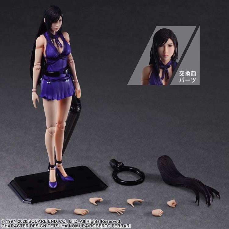Final Fantasy VII: Remake Play Arts Kai Tifa Lockhart (Dress Ver.) Gallery Image 9