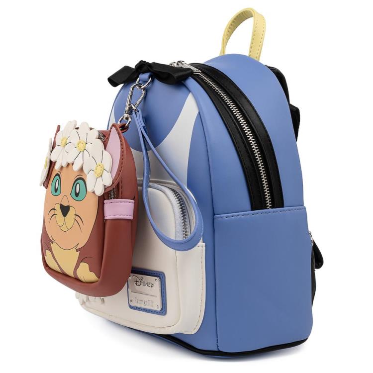 Alice in Wonderland Cosplay Mini Backpack with Wristlet Gallery Image 3