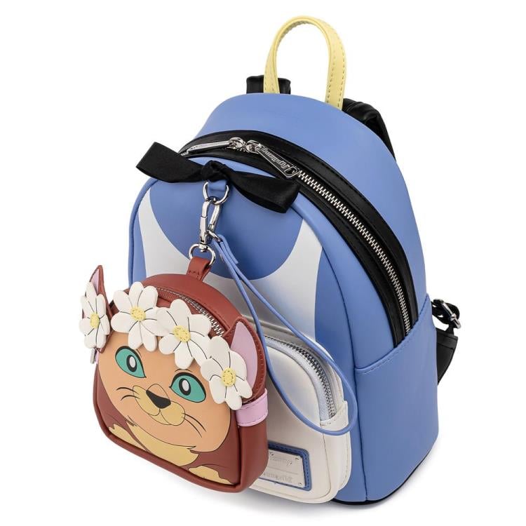 Alice in Wonderland Cosplay Mini Backpack with Wristlet Gallery Image 4