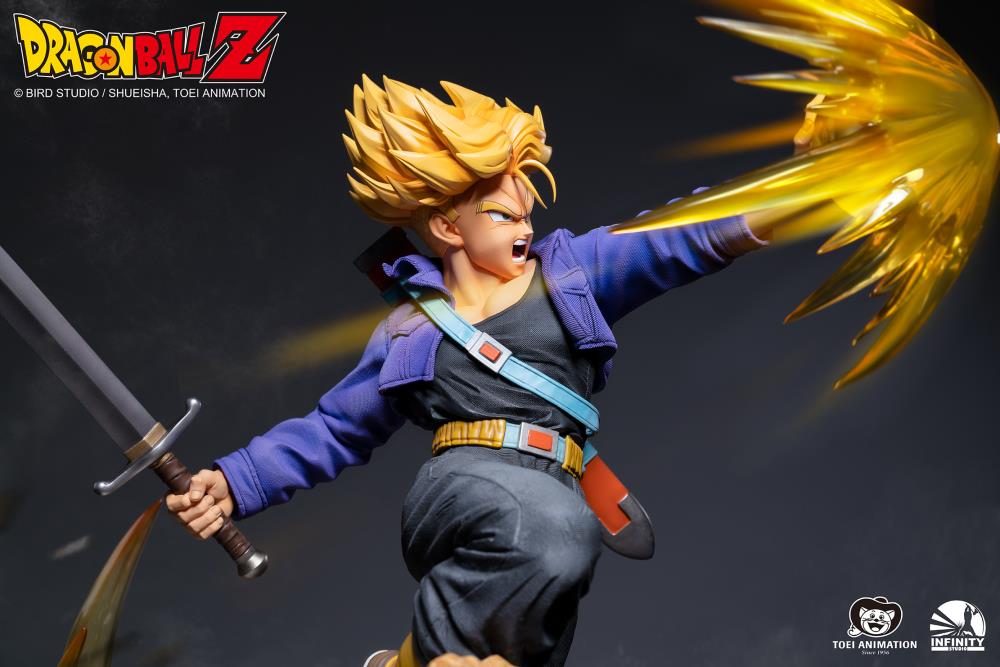 Dragon Ball Z Future Trunks 1/4 Scale Limited Edition Statue Gallery Image 12