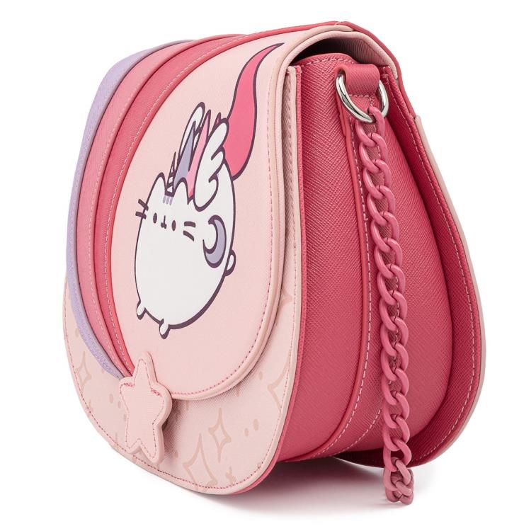 Pusheen Super Pusheenicorn Ombre Chain Strap Crossbody Bag Gallery Image 3