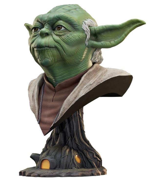 Star Wars: Return of the Jedi Legends in 3D Yoda 1/2 Scale Limited Edition Bust Gallery Image 4