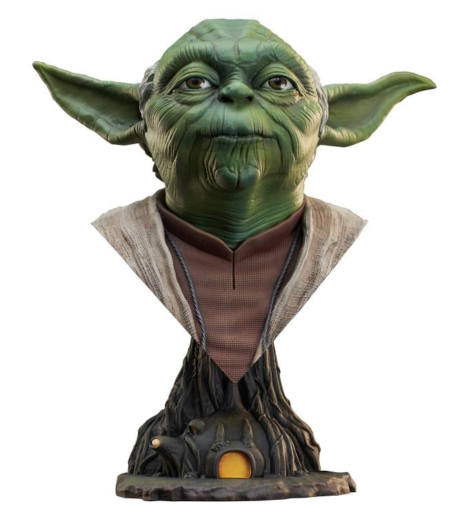 Star Wars: Return of the Jedi Legends in 3D Yoda 1/2 Scale Limited Edition Bust Gallery Image 3