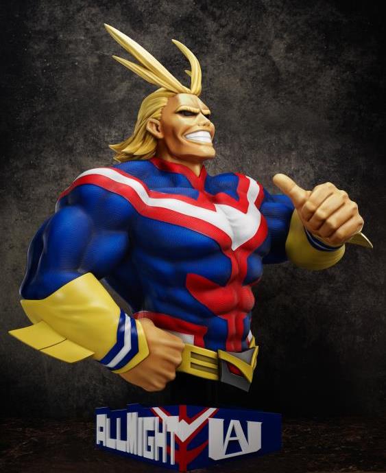 My Hero Academia F:Nex All Might Life-Size Bust Gallery Image 5