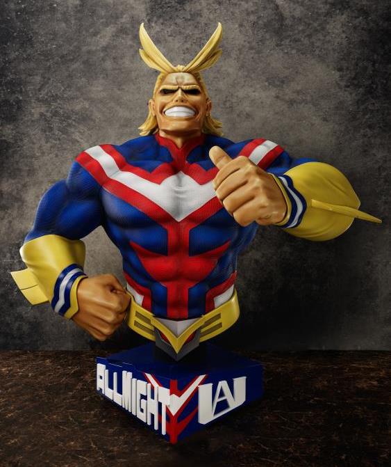 My Hero Academia F:Nex All Might Life-Size Bust Gallery Image 3