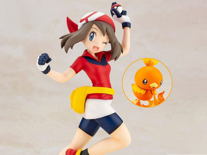Pokemon ArtFX J May with Torchic Figure Gallery Image 1