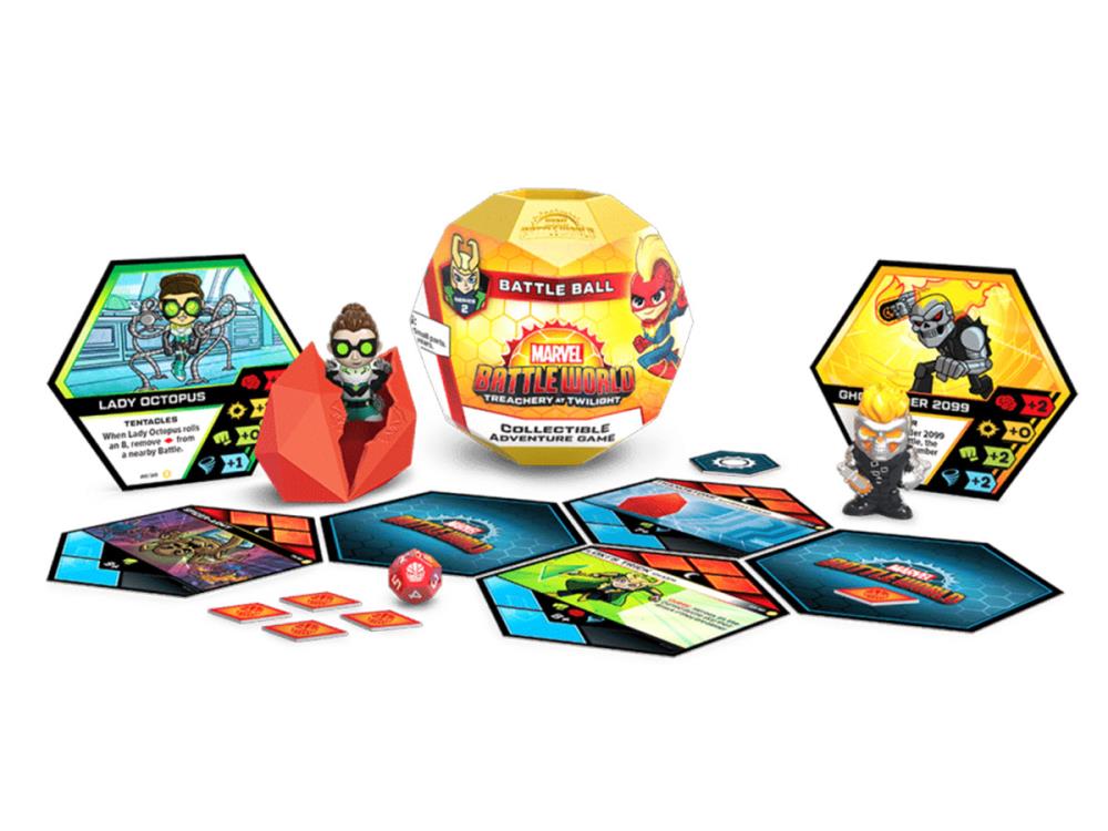 Marvel Battleworld: Treachery at Twilight Box of 16 Random Battle Balls Gallery Image 3