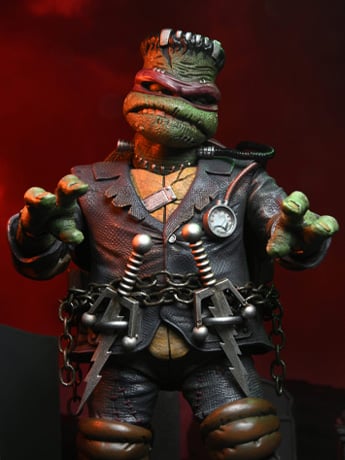 Universal Monsters x Teenage Mutant Ninja Turtles Ultimate Raphael as Frankenstein's Monster Action Figure Gallery Image 2