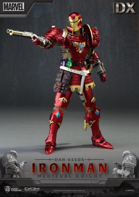 Marvel Dynamic 8ction Heroes DAH-046DX Medieval Knight Iron Man (Deluxe Ver.) Gallery Image 3