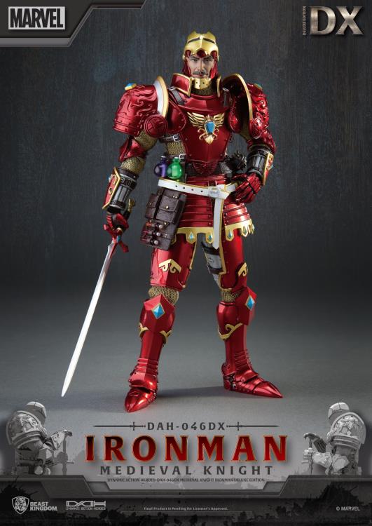 Marvel Dynamic 8ction Heroes DAH-046DX Medieval Knight Iron Man