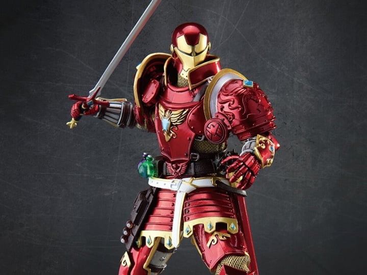 Marvel Dynamic 8ction Heroes DAH-046 Medieval Knight Iron Man Gallery Image 1