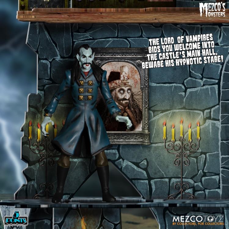 Mezco's Monsters 5 Points Tower of Fear Deluxe Boxed Set Gallery Image 23