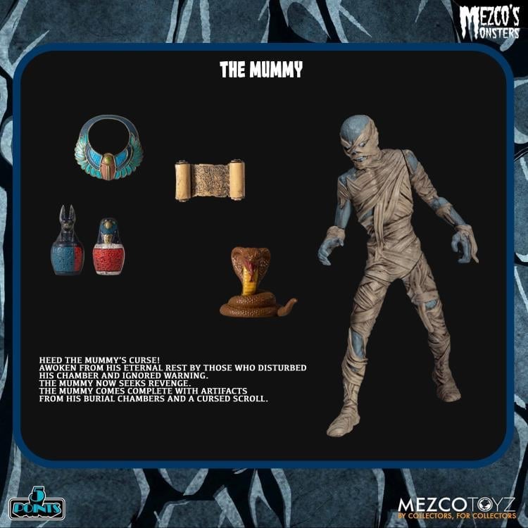 Mezco's Monsters 5 Points Tower of Fear Deluxe Boxed Set Gallery Image 13