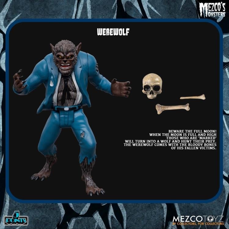 Mezco's Monsters 5 Points Tower of Fear Deluxe Boxed Set Gallery Image 10