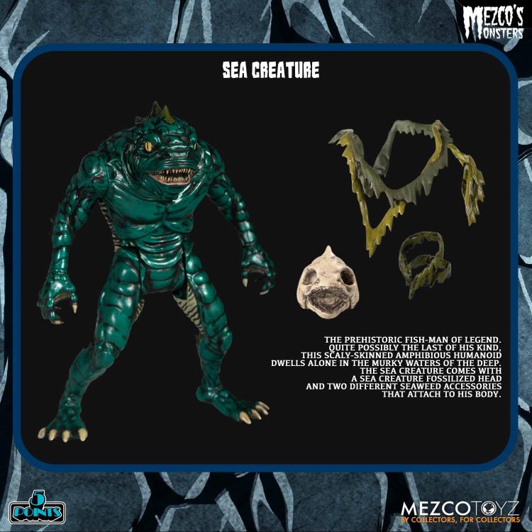 Mezco's Monsters 5 Points Tower of Fear Deluxe Boxed Set