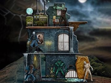 Mezco's Monsters 5 Points Tower of Fear Deluxe Boxed Set