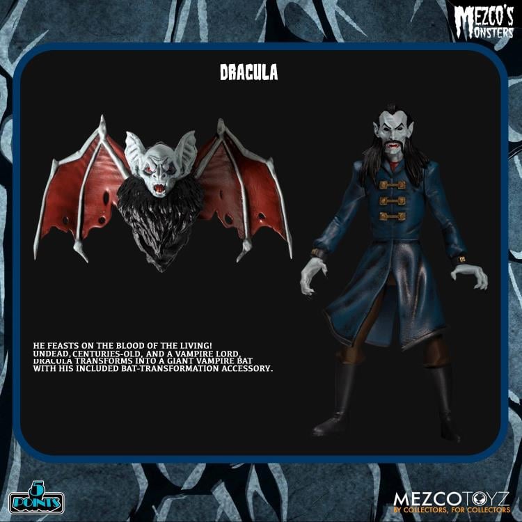 Mezco's Monsters 5 Points Tower of Fear Deluxe Boxed Set Gallery Image 12