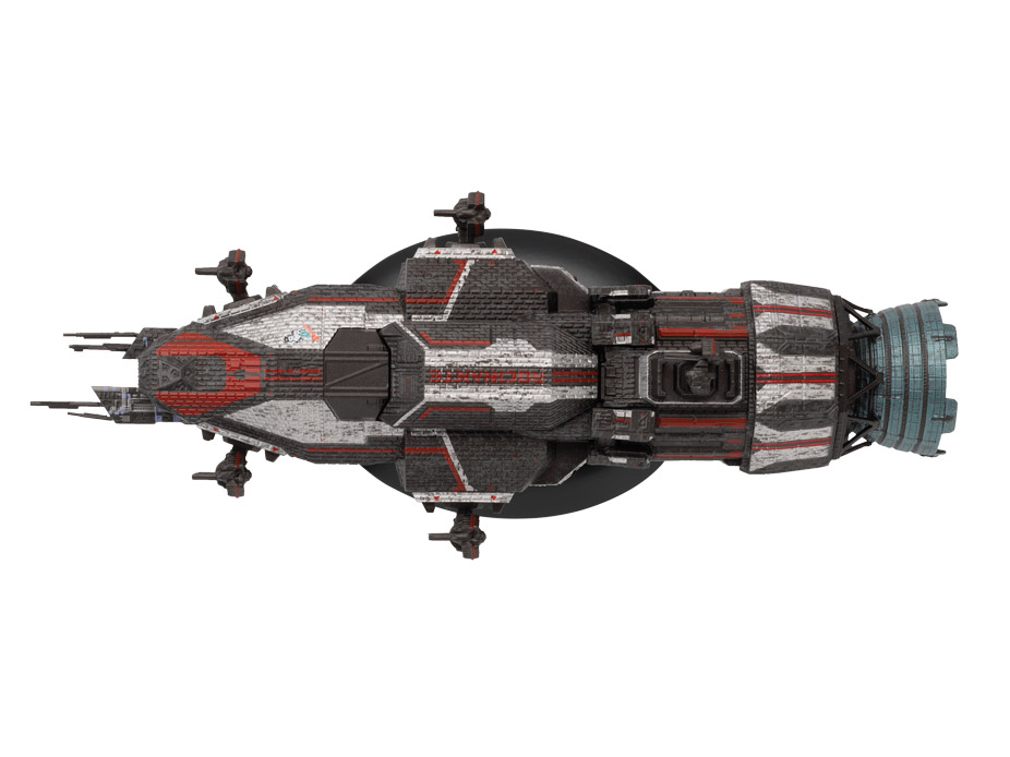 The Expanse The Official Starships Collection #1 Rocinante Ship Gallery Image 6