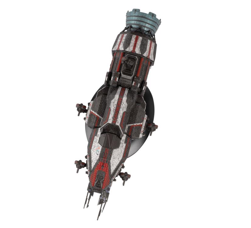 The Expanse The Official Starships Collection #1 Rocinante Ship Gallery Image 3