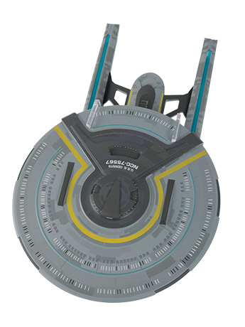 Star Trek Lower Decks: The Official Starships Collection USS Cerritos Gallery Image 2