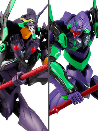 Rebuild of Evangelion EVA-Frame Unit-01 vs. Unit-13 Boxed Set (3.0+1.0 Color Ver.) Gallery Image 2