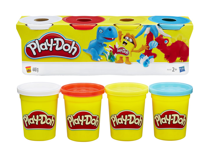 Play-Doh 4-Pack Classic Colors Gallery Image 1
