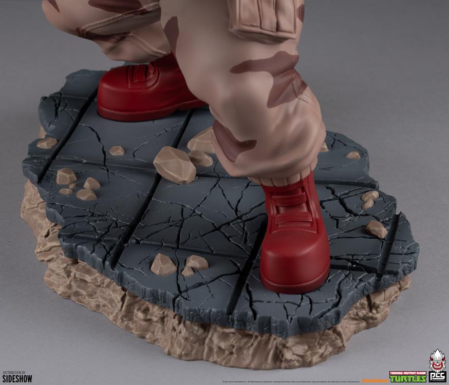Teenage Mutant Ninja Turtles Rocksteady 1/4 Scale Collector Edition Statue Gallery Image 16