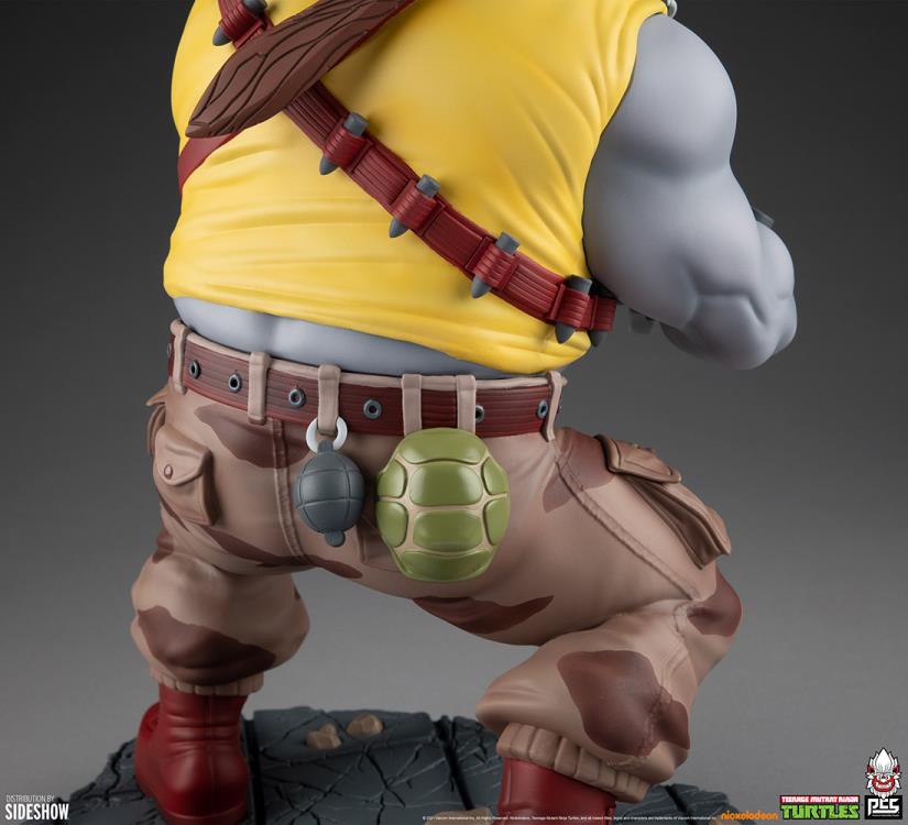 Teenage Mutant Ninja Turtles Rocksteady 1/4 Scale Collector Edition Statue Gallery Image 12
