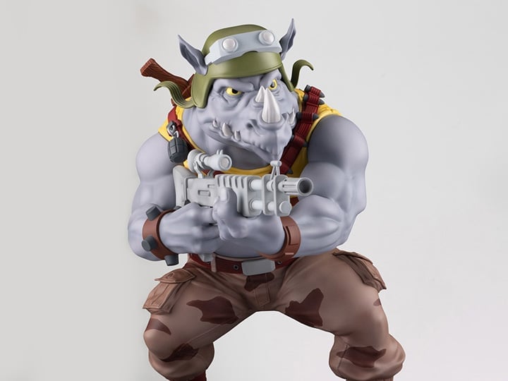 Teenage Mutant Ninja Turtles Rocksteady 1/4 Scale Collector Edition Statue Gallery Image 1
