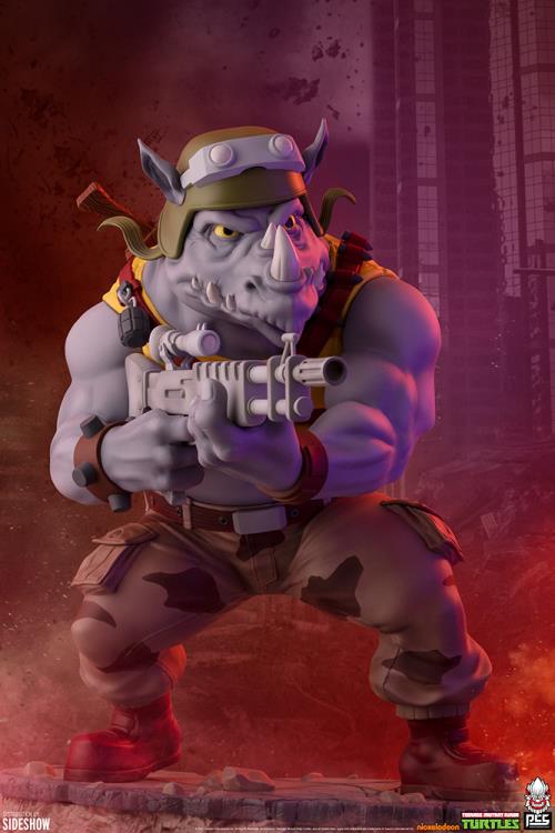 Teenage Mutant Ninja Turtles Rocksteady 1/4 Scale Collector Edition Statue Gallery Image 17