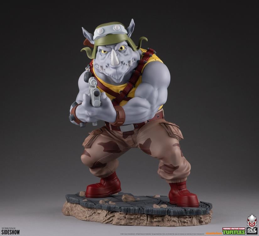 Teenage Mutant Ninja Turtles Rocksteady 1/4 Scale Collector Edition Statue Gallery Image 3