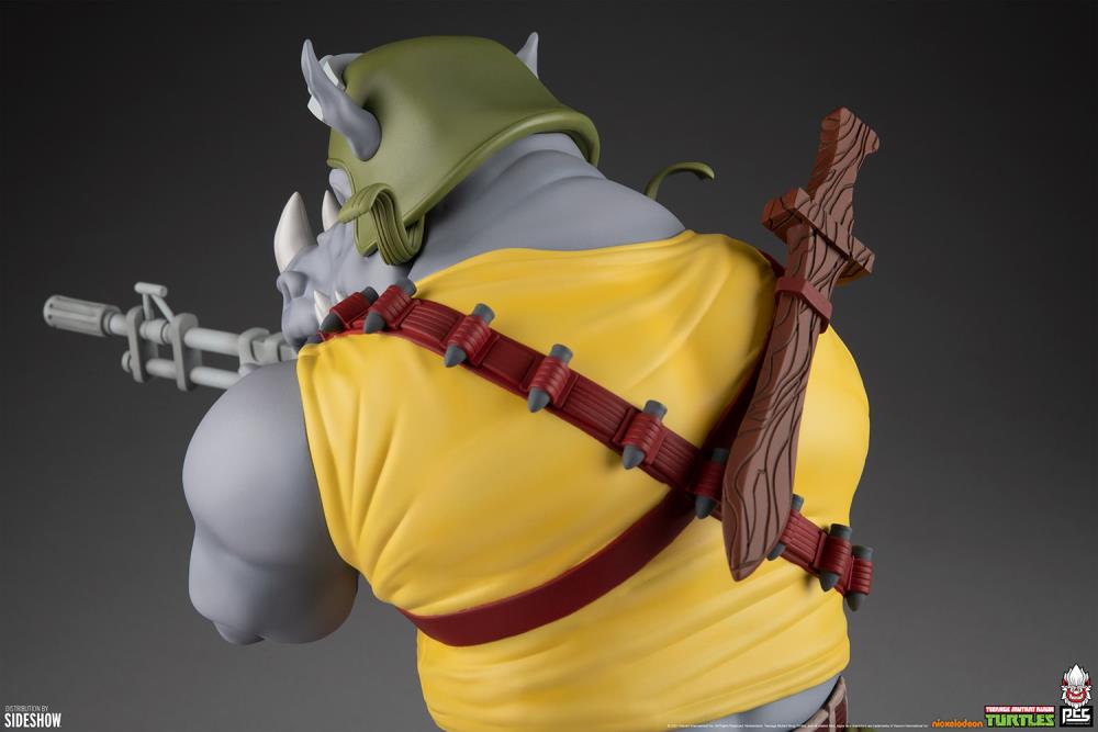 Teenage Mutant Ninja Turtles Rocksteady 1/4 Scale Collector Edition Statue Gallery Image 14