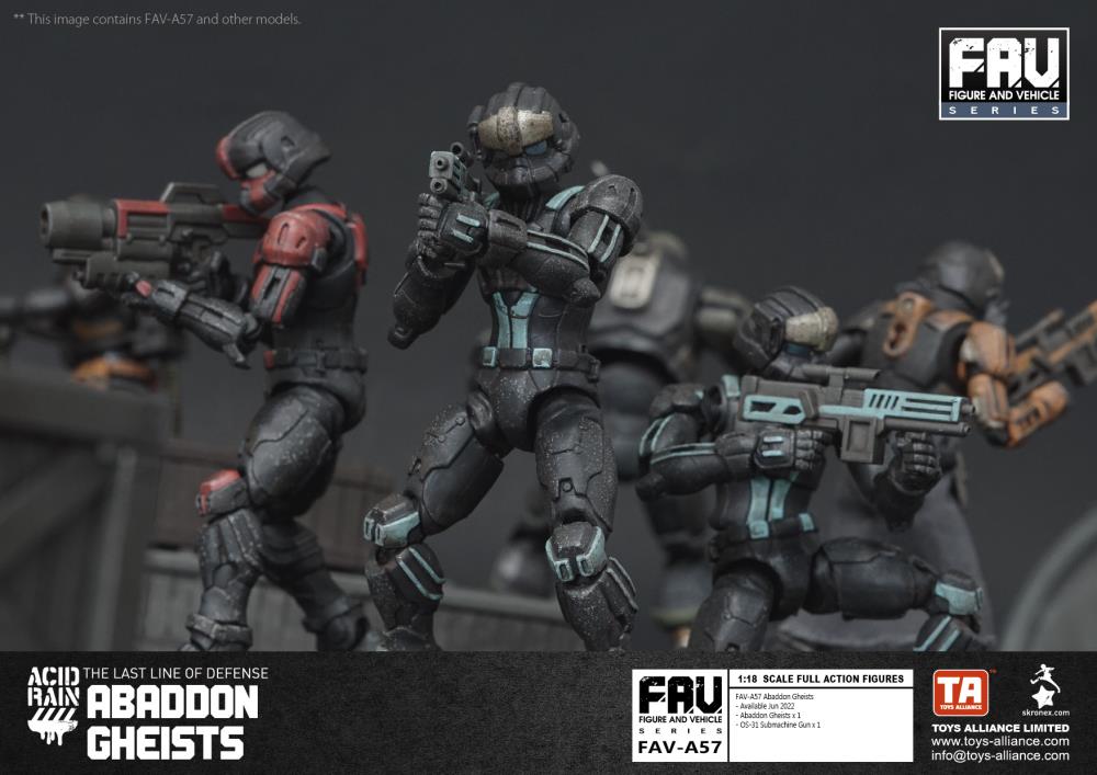 Acid Rain FAV-A57 Abaddon Gheists Action Figure Gallery Image 7