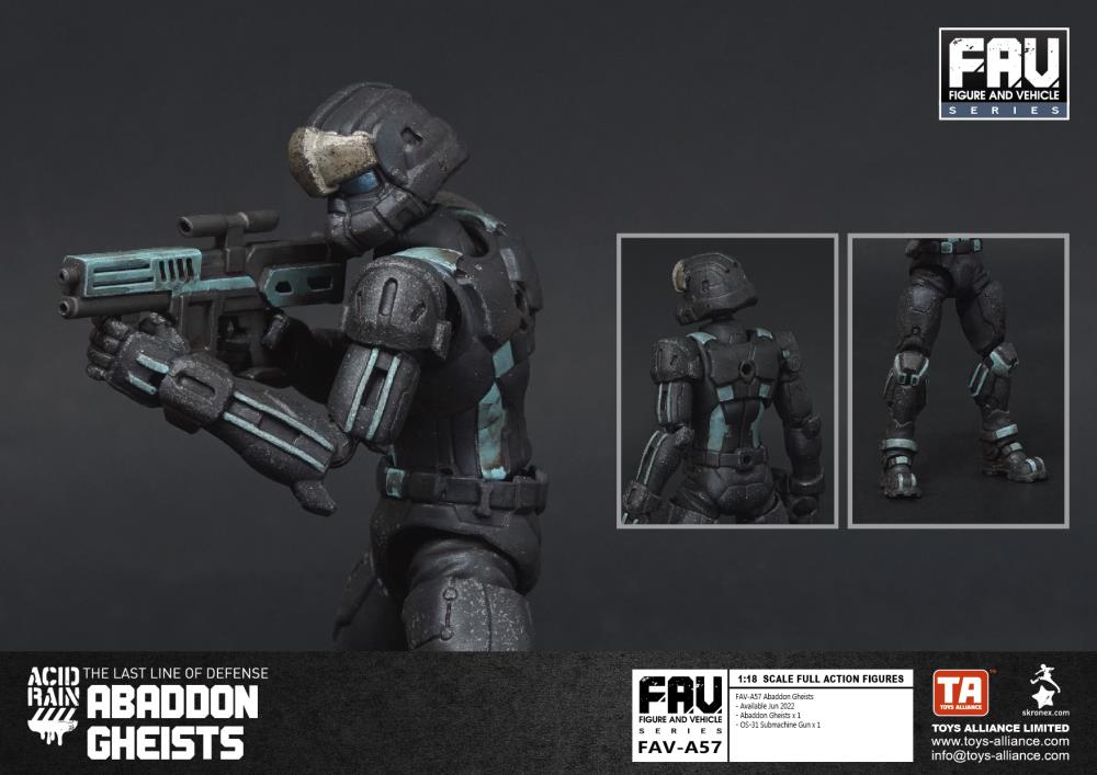 Acid Rain FAV-A57 Abaddon Gheists Action Figure Gallery Image 5