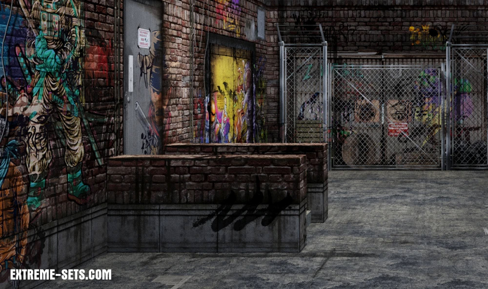 Deranged Alley (3.0) 1/12 Scale Pop-Up Diorama Gallery Image 9