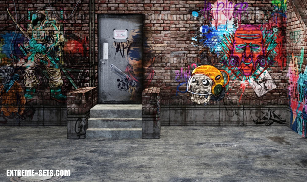 Deranged Alley (3.0) 1/12 Scale Pop-Up Diorama Gallery Image 10