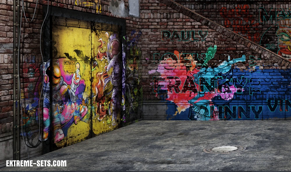 Deranged Alley (3.0) 1/12 Scale Pop-Up Diorama Gallery Image 11