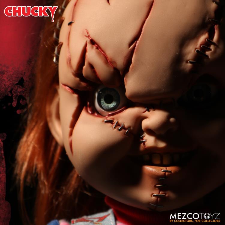 Bride of Chucky Mezco Designer Series Mega Scale Talking Chucky Gallery Image 5