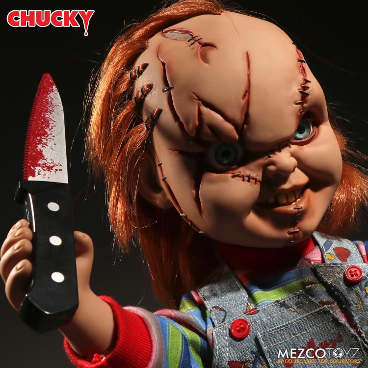 Bride of Chucky Mezco Designer Series Mega Scale Talking Chucky Gallery Image 6