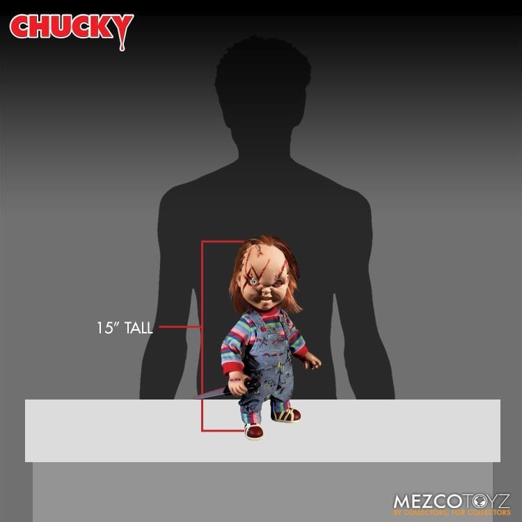 Bride of Chucky Mezco Designer Series Mega Scale Talking Chucky Gallery Image 10