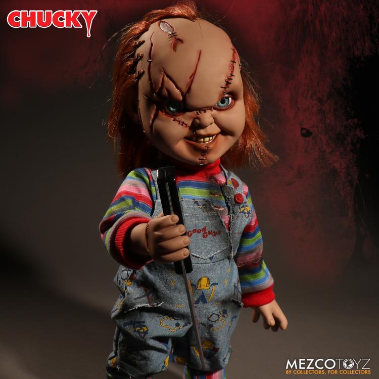 Bride of Chucky Mezco Designer Series Mega Scale Talking Chucky Gallery Image 7