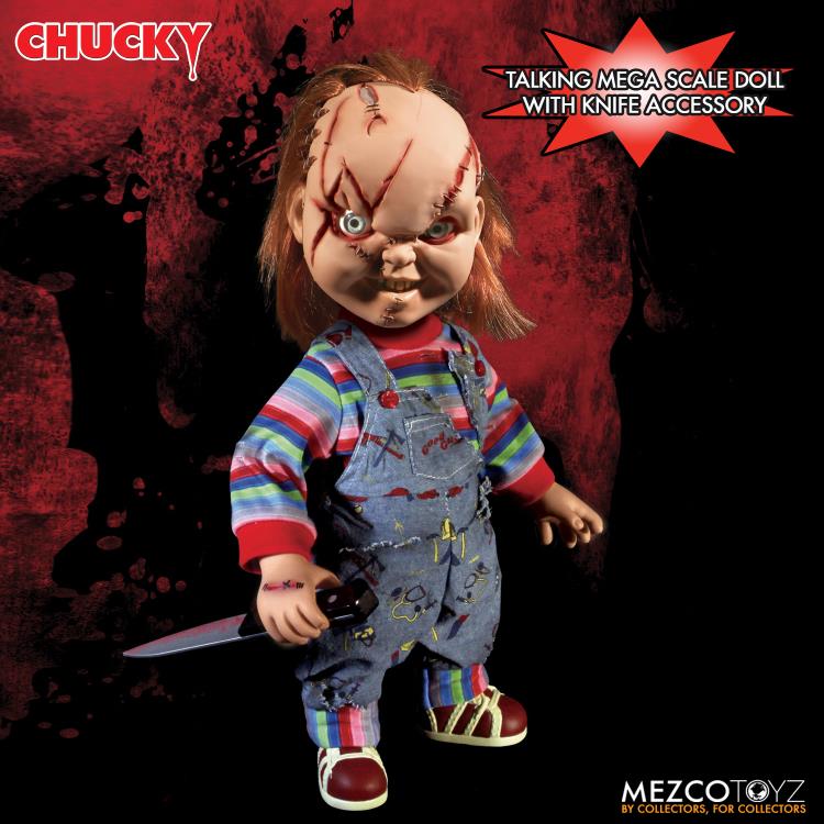 Bride of Chucky Mezco Designer Series Mega Scale Talking Chucky Gallery Image 3