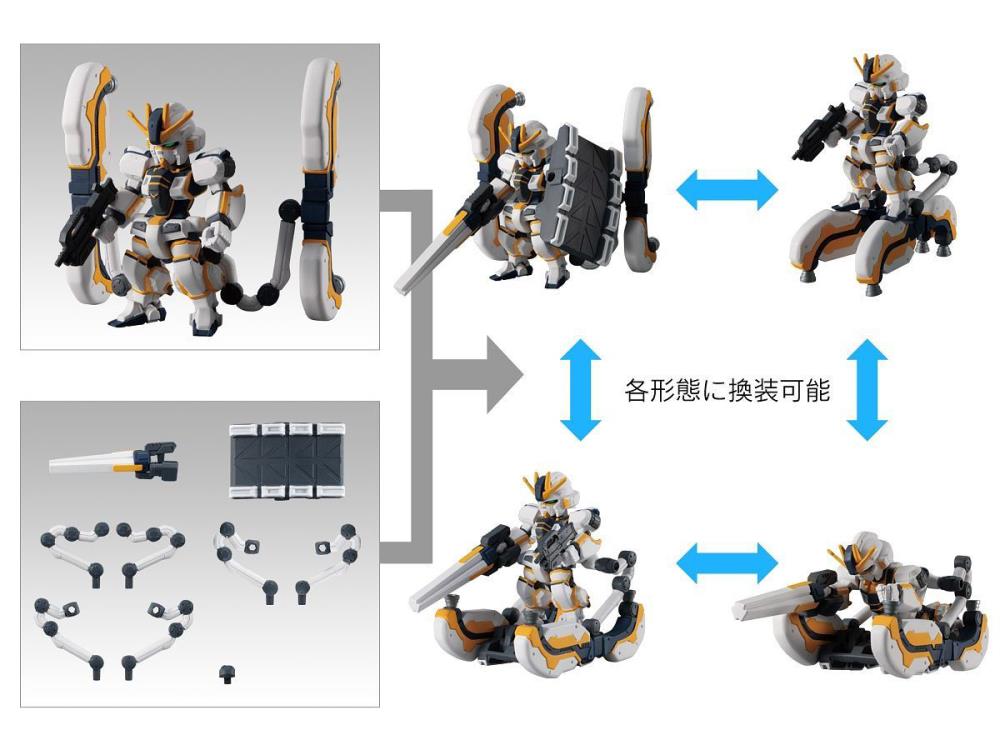 Mobile Suit Gundam FW Gundam Converge #Plus03 Box of 5 Figures & Accessories Gallery Image 4